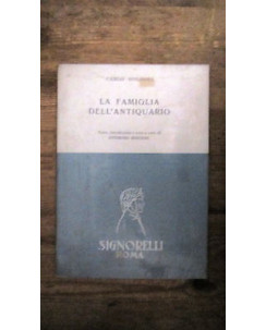 Carlo Goldoni: La famiglia dell'antiquario ed. 1965 Ed. Signorelli [RS] A52