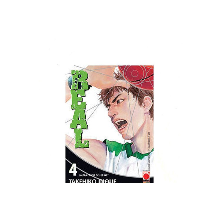 Real n. 4 di Takehiko Inoue - Vagabond - Prima Ristampa Planet Mang...