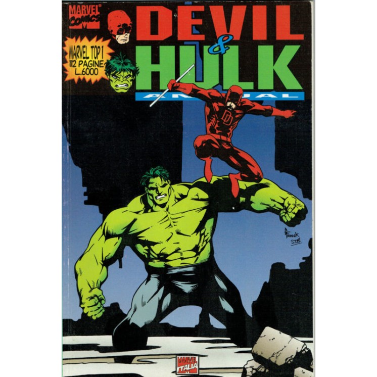 Devil & Hulk Annuale Edizione Marvel Italia Top 1 - Martina's Fumetti