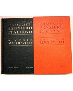 I classici del pensiero italiano: Macchiavelli Ed. Treccani Sole 24 ore [RS] A53