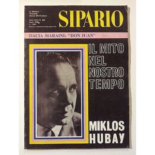 Sipario n. 358 mar.'76 - 'Don Juan' Dacia Maraini - Miklos Hubay * ...