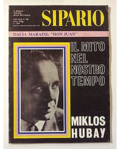 Sipario n. 358 mar.'76 - 'Don Juan' Dacia Maraini - Miklos Hubay * FF11