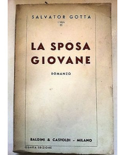 Salvator Grotta: La Sposa Giovane Baldini & Castoldi 1940 A51