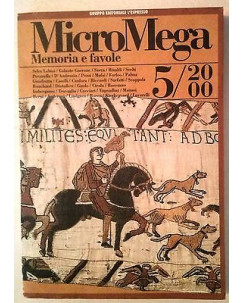 MicroMega N. 5/2000:Memoria e favole - Labini Garrone Serra Rinaldi Sechi A61