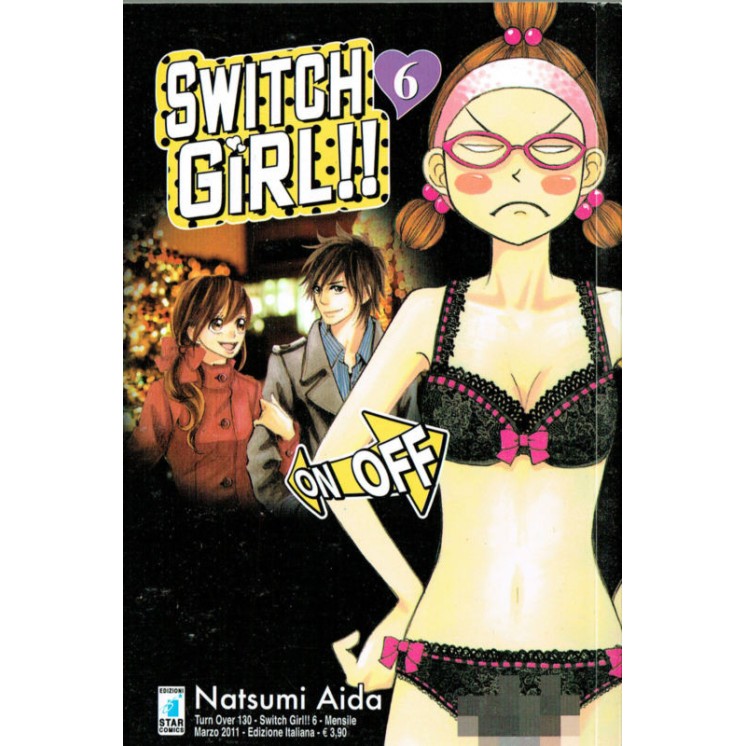 Switch Girl di Natsumi Aida N. 6 ed.Star Comics NUOVO  3,90€