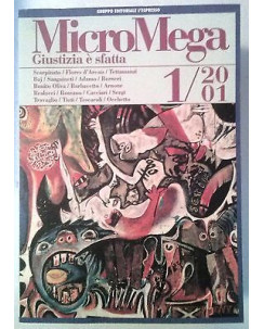 MicroMega N. 1/2001:Giustizia è sfatta - Scarpinato D'Arcais Tettamanzi A61