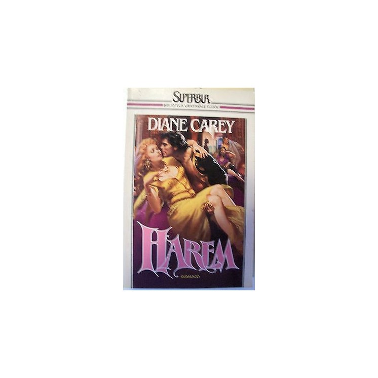 Diane Carey: Harem Ed. Superbur Rizzoli A44  1,80€