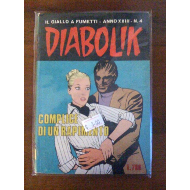 Diabolik Anno XXIII n. 4 ed. Astorina 3,00€
