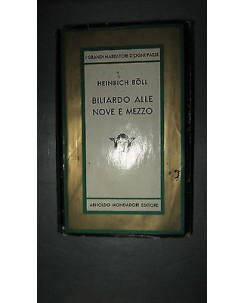 Heinrich Boll: Biliardo alle nove e mezzo 1972 Mondadori/Medusa [RS] A30