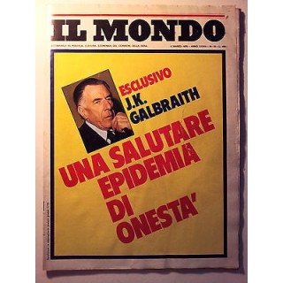 Il Mondo n. 10 4 mar 1976 * J.K. Galbraith: salutare epidemia onest...
