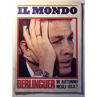 Il Mondo n. 33 14 ago 1975 * Berlinguer in autunno negli USA? - FF0...