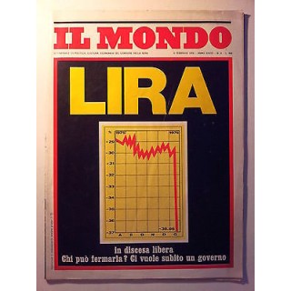 Il Mondo n. 6 5 feb 1976 * Lira in discesa libera - Subito un Gover...