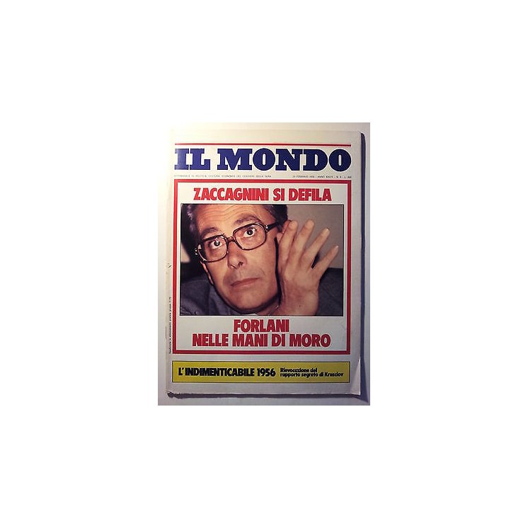 Il Mondo n.9 26 feb 1976 *Zaccagnini si defila-Forlani nelle mani d...