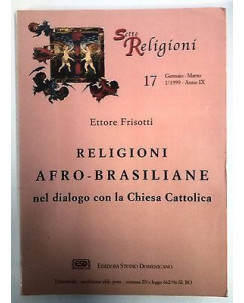 Frisotti: Religioni Afro-Brasiliane Ed. Studio Domenicano A61