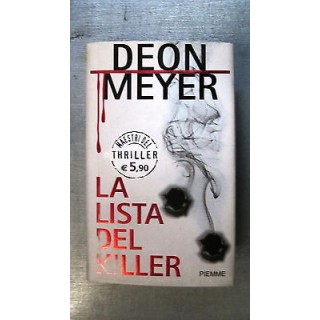 Deon Meyer: La lista del killer Ed. Piemme A38  2,20€