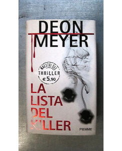 Deon Meyer: La lista del killer Ed. Piemme A38