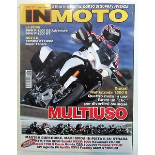 In Moto N. 4 Aprile 2010: Ducati 1200 S - Suzuki GSX-R 1000 - Yamah...