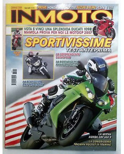 In Moto N. 1 Gennaio 2008: Honda CBF 600 S - Ducati 848 - Kawasaki ZX-10R - FF07