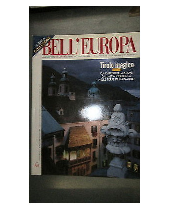 Bell'Europa:Tirolo magico - da collezione - 5/1995 n. 3 -  Ed. Mondadori FF11RS