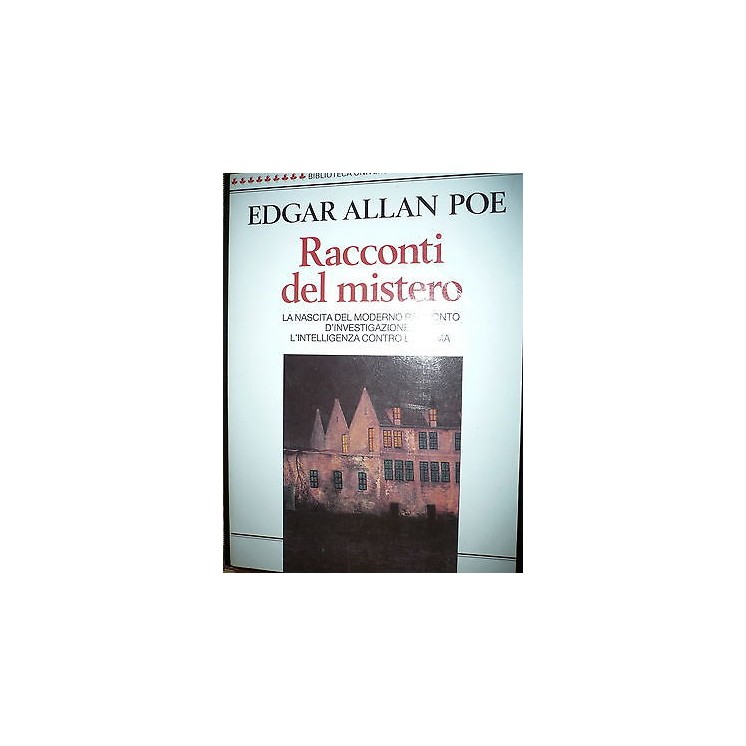 E.A.Poe: Racconti del mistero Ed. Rizzoli  A33  2,70€