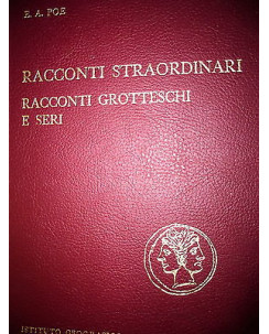 E. A. Poe: Racconti straordinari, racconti grotteschi e seri Ed De Agostini A27