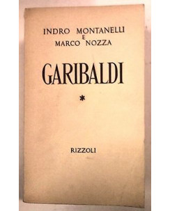 Montanelli, Nozza: Garibaldi VII Ed. 1966 Ed. Rizzoli A13