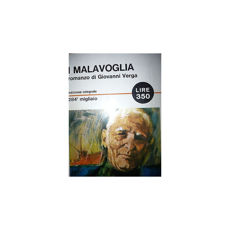 Giovanni Verga: I Malavoglia Ed. Arnoldo Mondadori A29  2,70€
