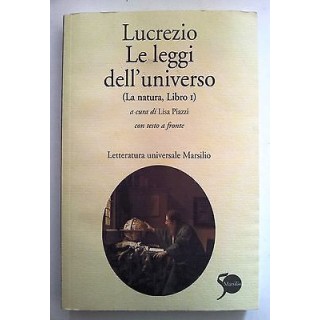 Lucrezio: Le Leggi dell'Universo (La Natura, Libro I) * NUOVO -50%*...