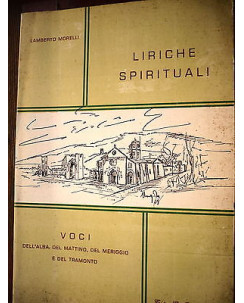 Lamberto Morelli: Liriche Spirituali Ed. Tip. Frattaroli [RS] A41