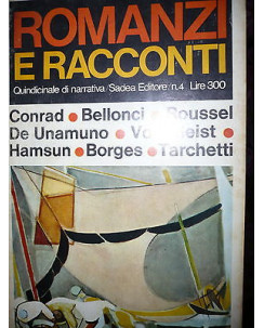 Autori Vari: Romanzi e racconti n.  4 Ed. Sadea [RS] A42 