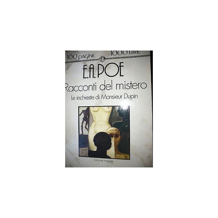 E.A.Poe:Racconti del mistero Le inchieste di Monsieur Dupin, Ed. Ne...