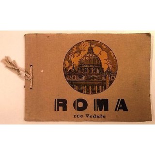 Roma 100 Vedute Fotografico Libro degli anni '50 A49  25,20€