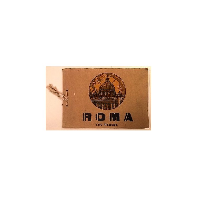Roma 100 Vedute Fotografico Libro degli anni '50 A49  25,20€
