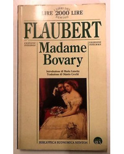 Flaubert: Madame Bovary - Ed. Economica Newton - A08