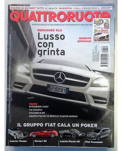 Quattroruote N. 664 Febbraio 2011: Mercedes Cls  Lancia Thema  Ferrari FF