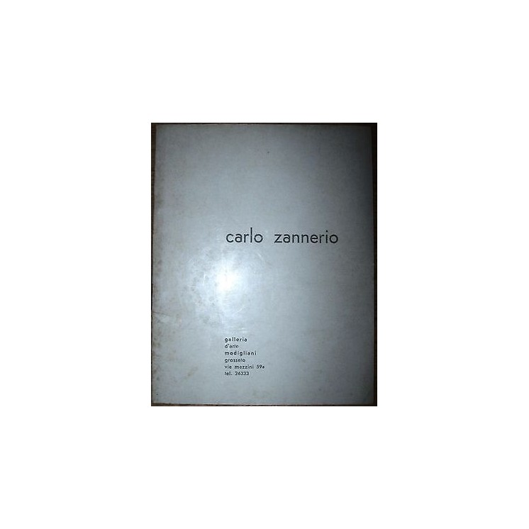 Catalogo mostra ottobre 1962 Carlo Zannerio Ill.to A05 [RS]  3,00€