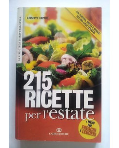 Giuseppe Capano: 215 Ricette per l'Estate ed. Cairo A55