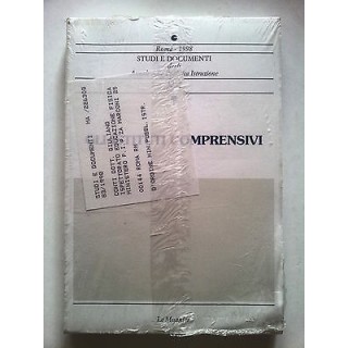 Gli Istituti Comprensivi Blisterato Le Monnier 1998 A30  4,20€