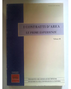 Contratti d'Area: Le Prime Esperienze vol. 2 Presidenza Consiglio Mininistri A30