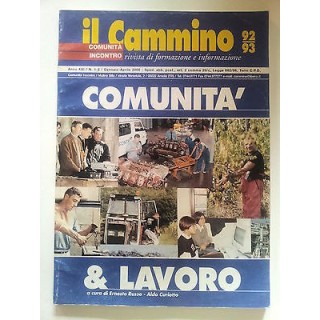 Il Cammino 92/93 anno XVI n. 1-2 2000 formazione e informazione A29...