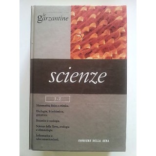 Le Garzantine Vol. 10 Scienze J-Z Corriere della Sera A12  5,00€