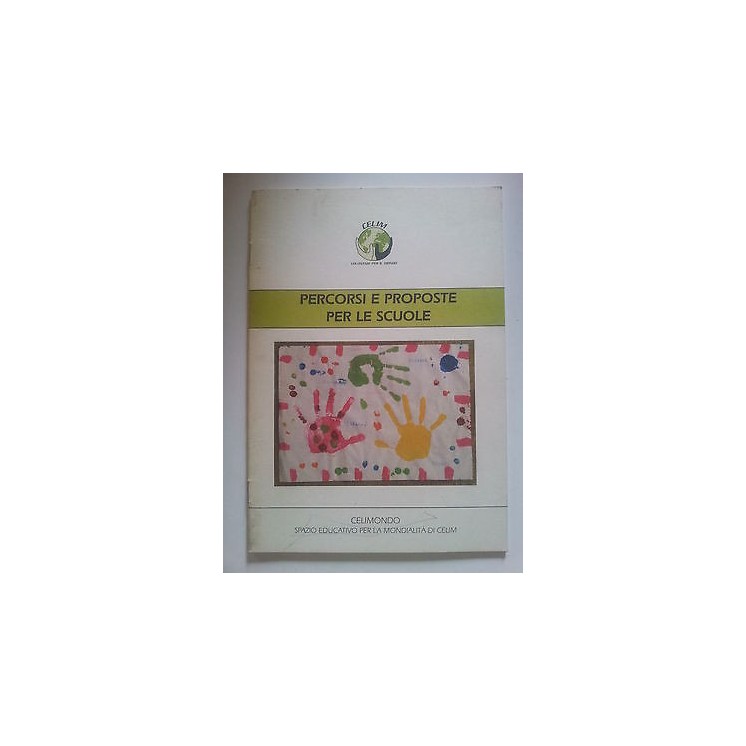Percorsi e Proposte per le Scuole ed. CELIMONDO A21  3,20€