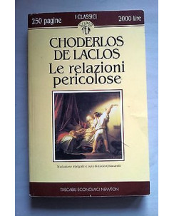 Choderlos De Laclos: Le relazioni pericolose ed. TEC Newton A16