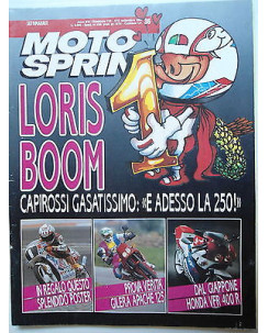 MOTO SPRINT   n.36  4/10set   1991  Capirossi-Honda VFR 400R-Gilera     [SR]