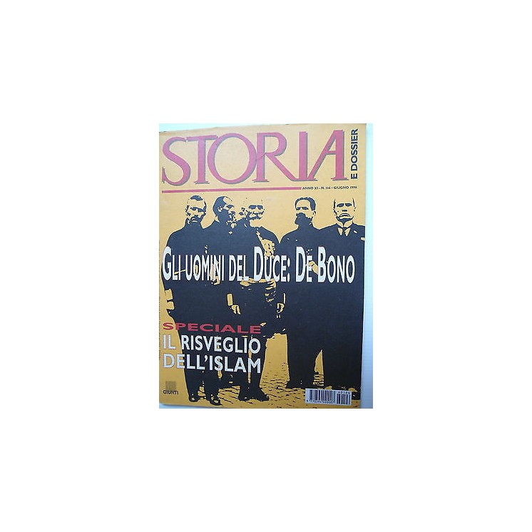 STORIA e dossiers n.106 giu 1996 Duce-De Bono-Islam-Totila-Taiwan  ...