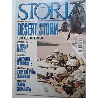 STORIA e dossiers n.156 gen 2001 Desert storm-Golfo Persico-Cavour ...