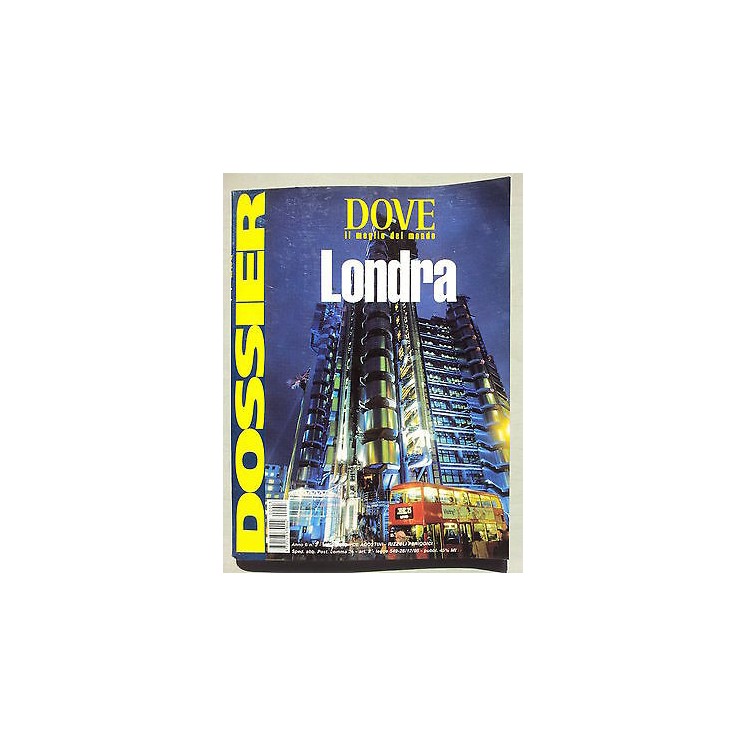 Londra Guida DOVE Il Meglio del Mondo Anno 6 n. 3 A54  4,20€