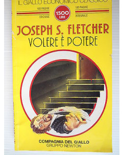 Joseph S. Fletche: Volere è potere Ed. Newton [SR] A68