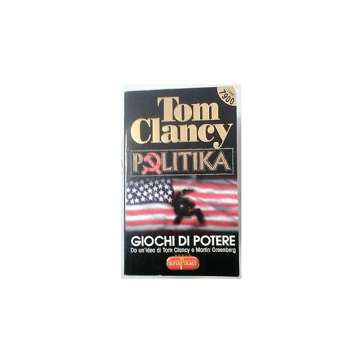 Tom Clancy: Politika Giochi di potere N. 122 Edizioni SuperPoket A5...