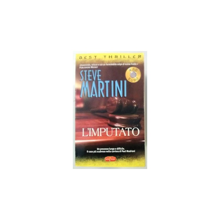 Steve Martini: L'Imputato N. 55 SuperPoket Best Thriller A53  2,00€
